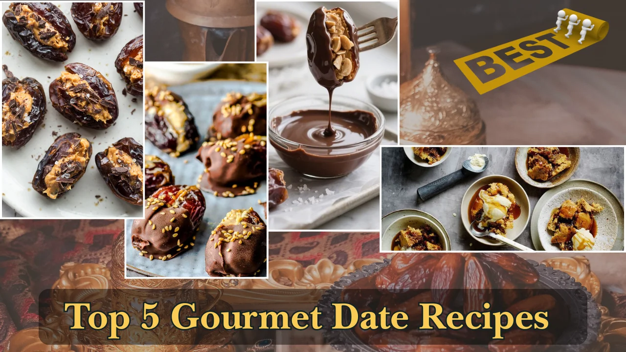 5 Gourmet Date Recipes for Sweet Masterpieces
