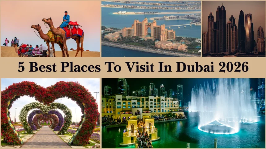 5 Best Places To Visit In Dubai 2026: Top Tourist Attraction