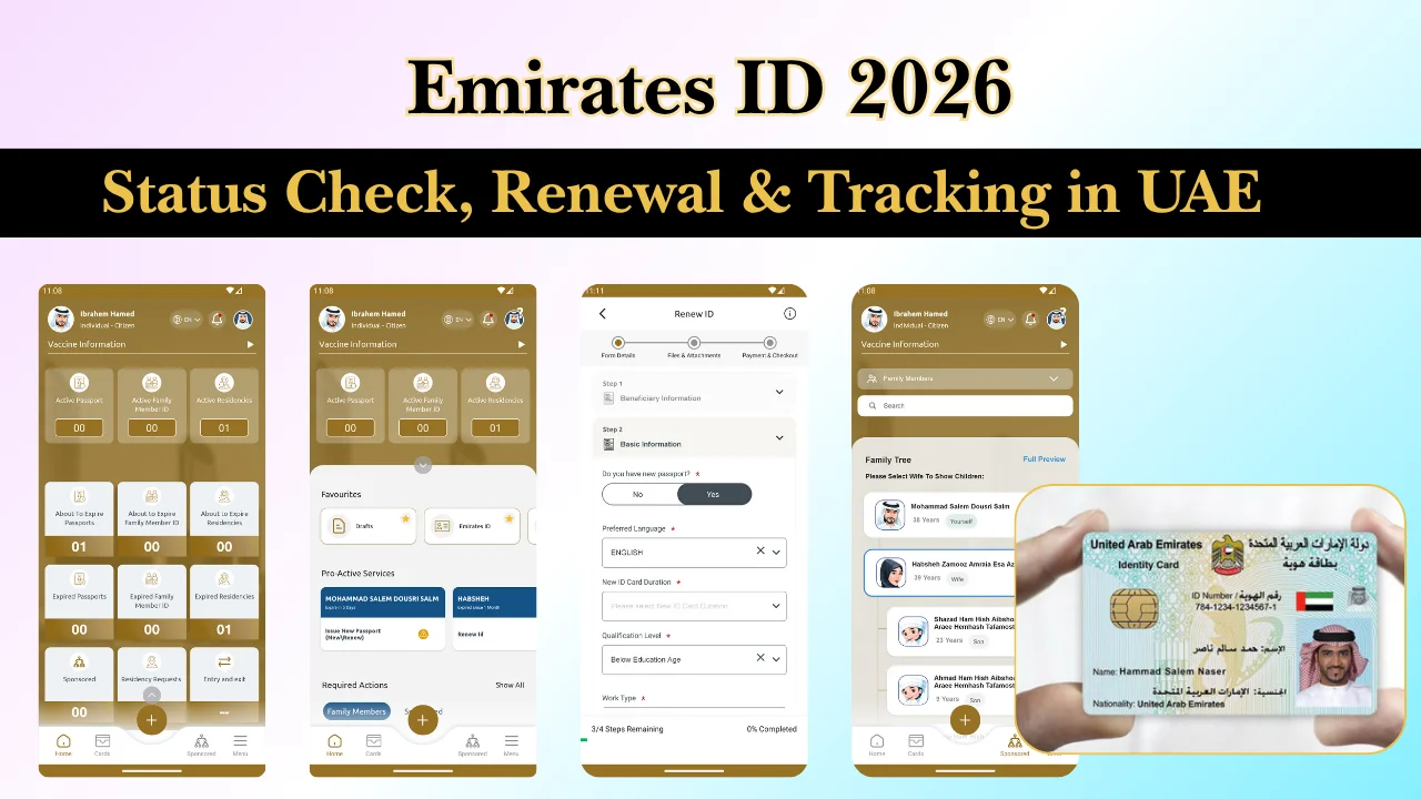 Emirates ID 2026: Complete Guide, Status Check, Renewal & Tracking in UAE
