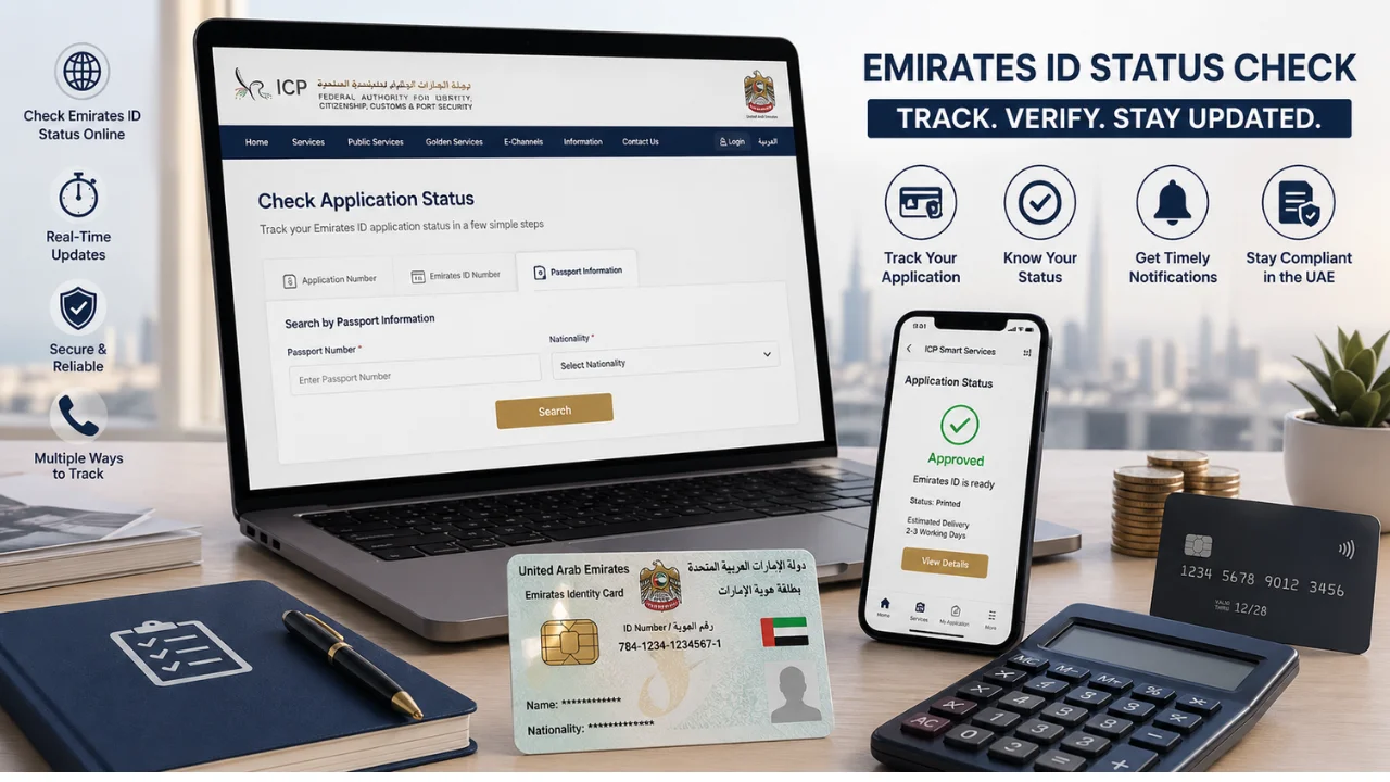 Emirates ID Status Check - Complete Guide to Track & Verify Your Emirates ID Online