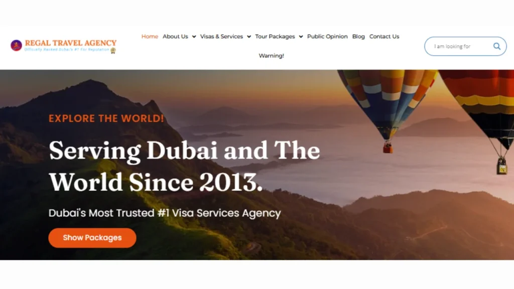 Regal Dubai Travel Agency
