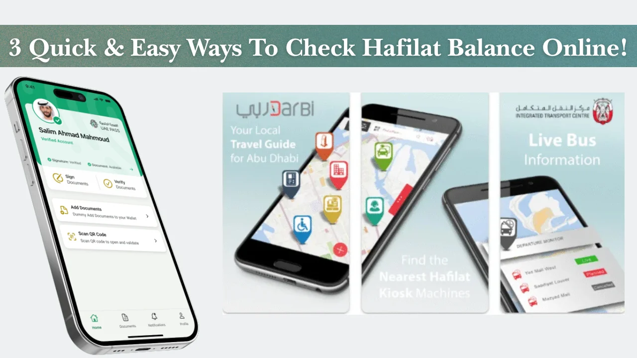 3 Quick & Easy Ways To Check Hafilat Balance Online!
