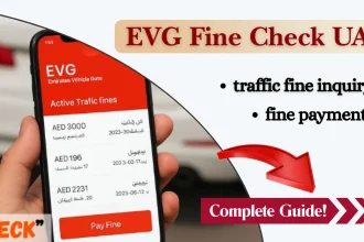 EVG Fine Check UAE, Complete Guide to EVG Traffic Fines Inquiry & Payment
