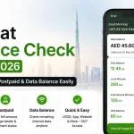 Etisalat Balance Check UAE , Complete Guide to Prepaid, Postpaid & Data Balance Check