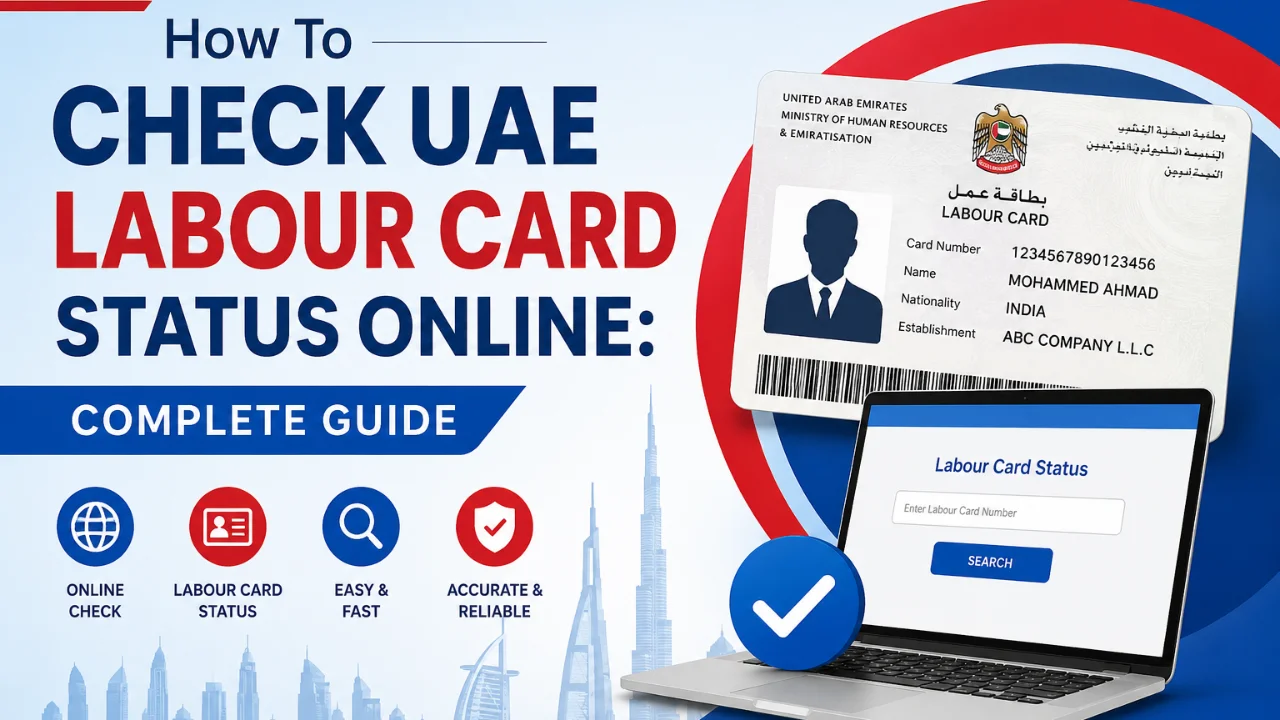 How To Check UAE Labour Card Status Online