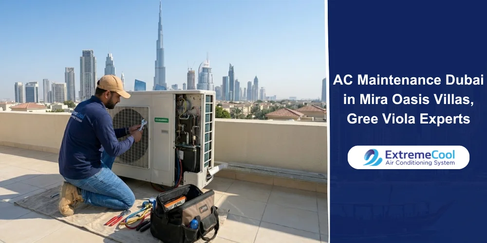 AC Maintenance Dubai in Mira Oasis Villas, Gree Viola Experts